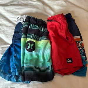 (4) Pairs of Boys' Board Shorts